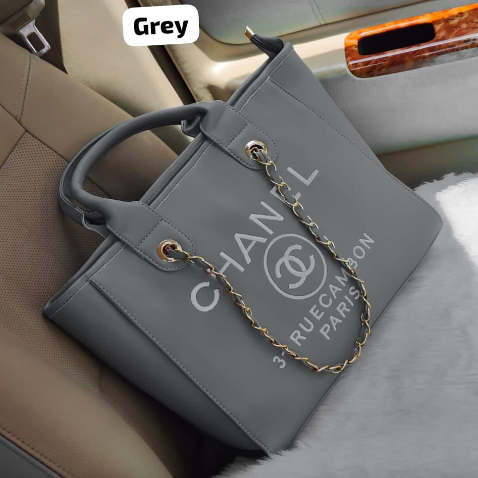Chanel  Leather Tote Bag Women