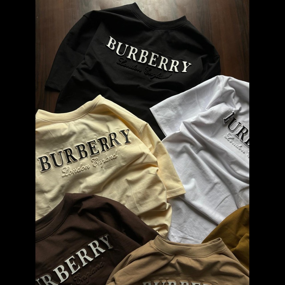 Burberry Embossed T-Shirts